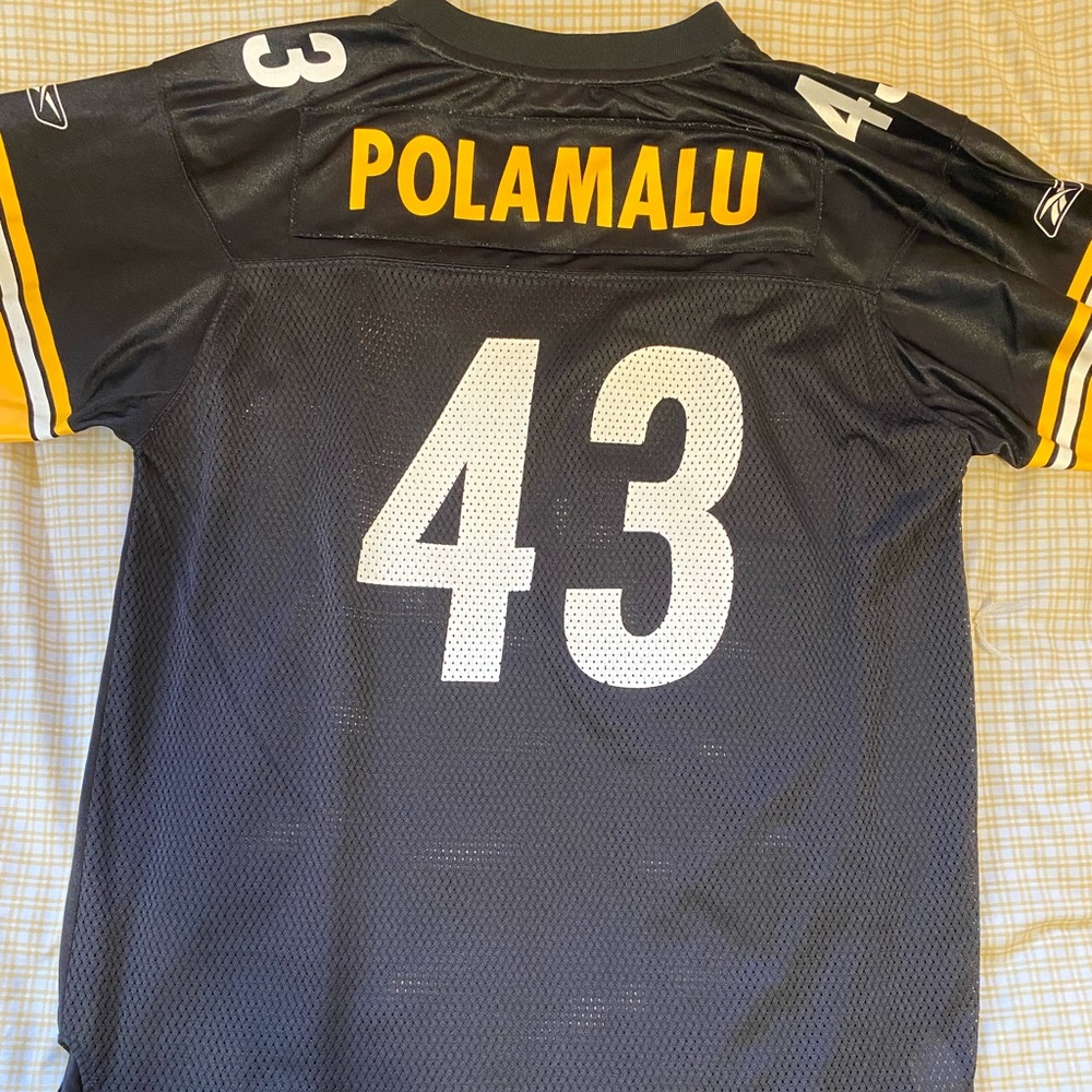 Troy Polamalu #43 Pittsburgh Steelers Jersey